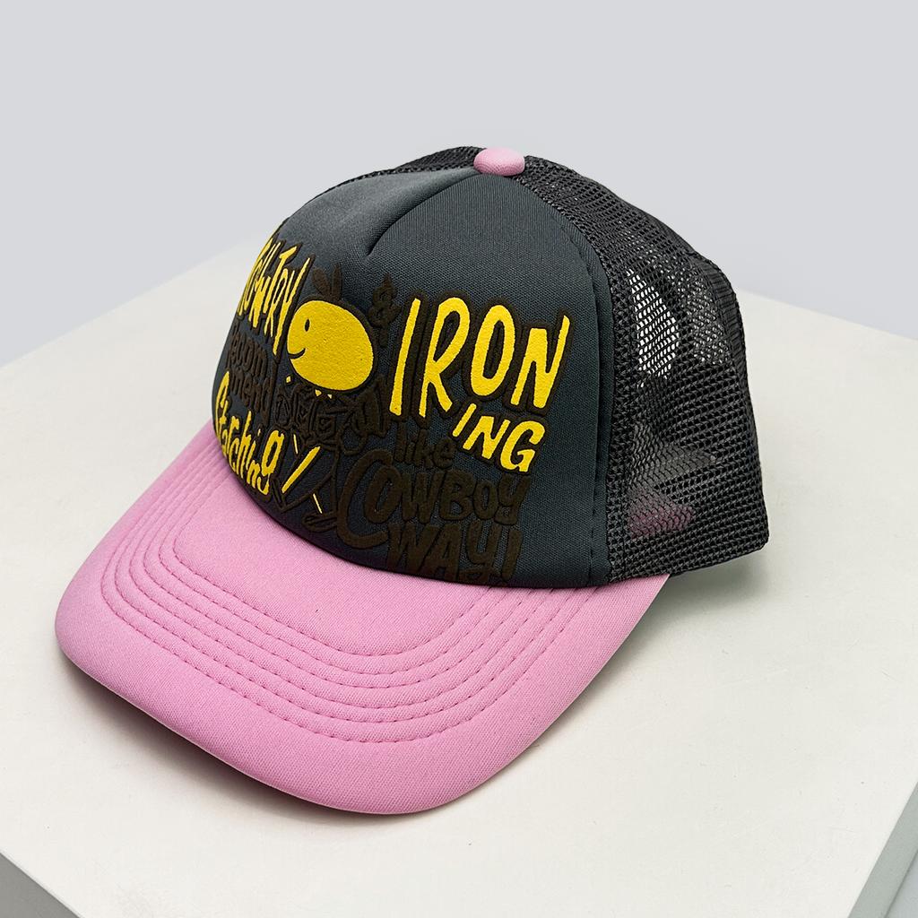 Baseball Face Smiling Ear Rabbit Lettering Alphabet Printed 3D Color Contrast Blocking Women  Men For Neutral Gender Fresh Caps Peaked Hats