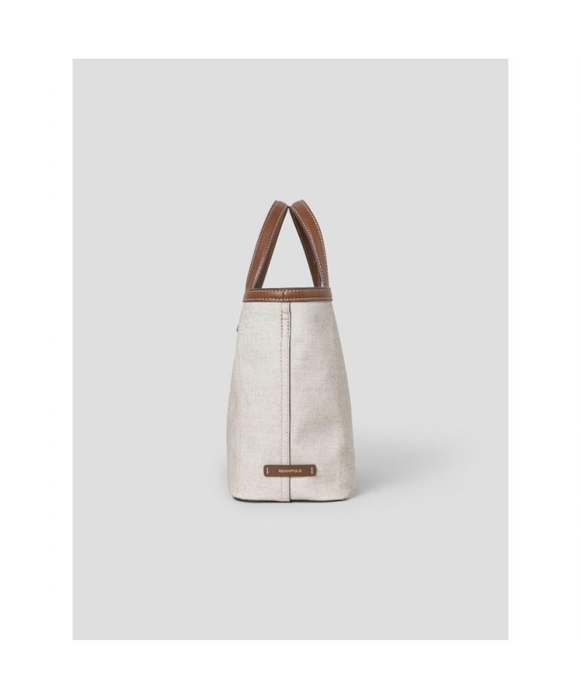 Beanpole Accessory Fine Tote Bag Ivory