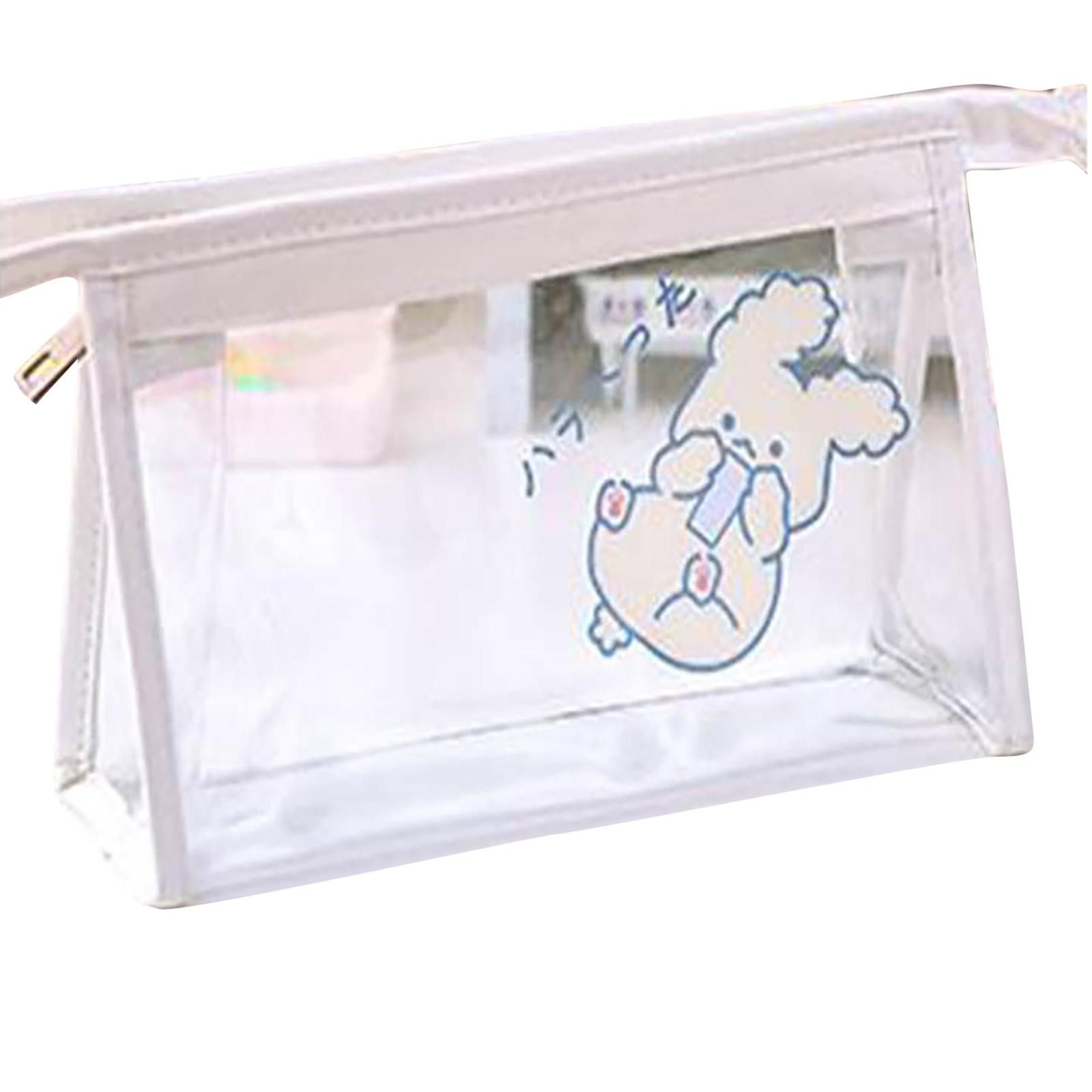 Large-capacity Transparent Pencil Case Storage Bag Stationery Box Stationery Bag