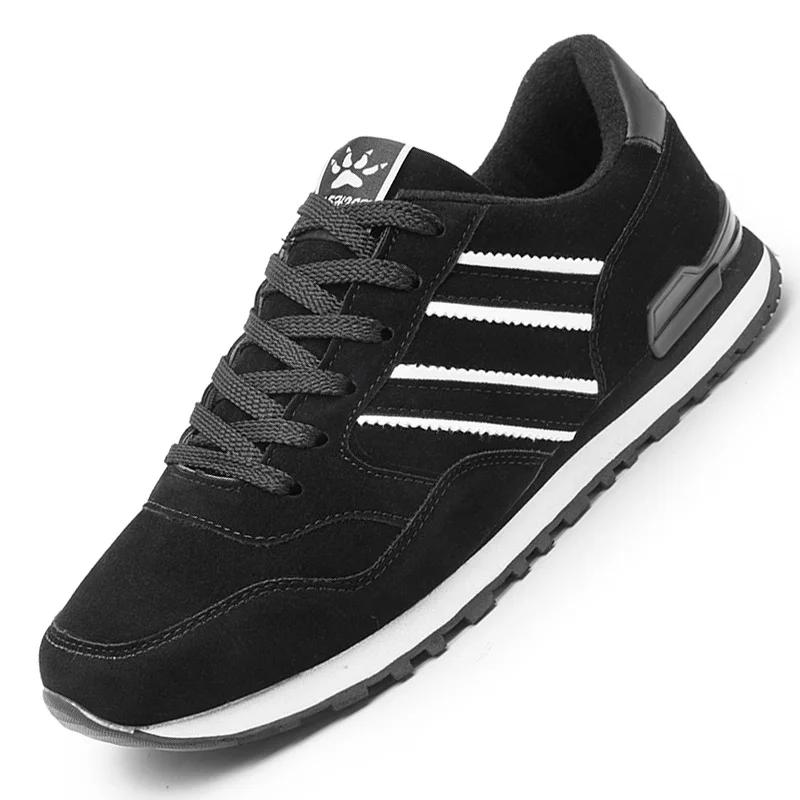 New High Quality Men's Sneakers Leather Casual Shoes Autumn Breathable Men Shoes Male Flat Shoe Men's Casual Shoes