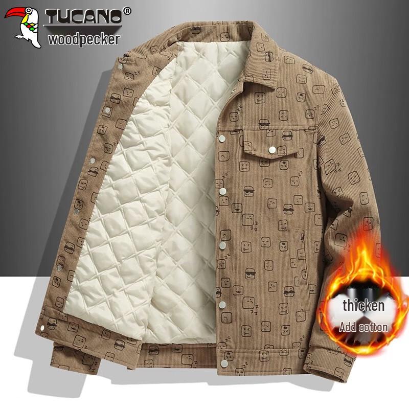 

TUCANO Men s Winter Padded Corduroy Workwear Jacket M