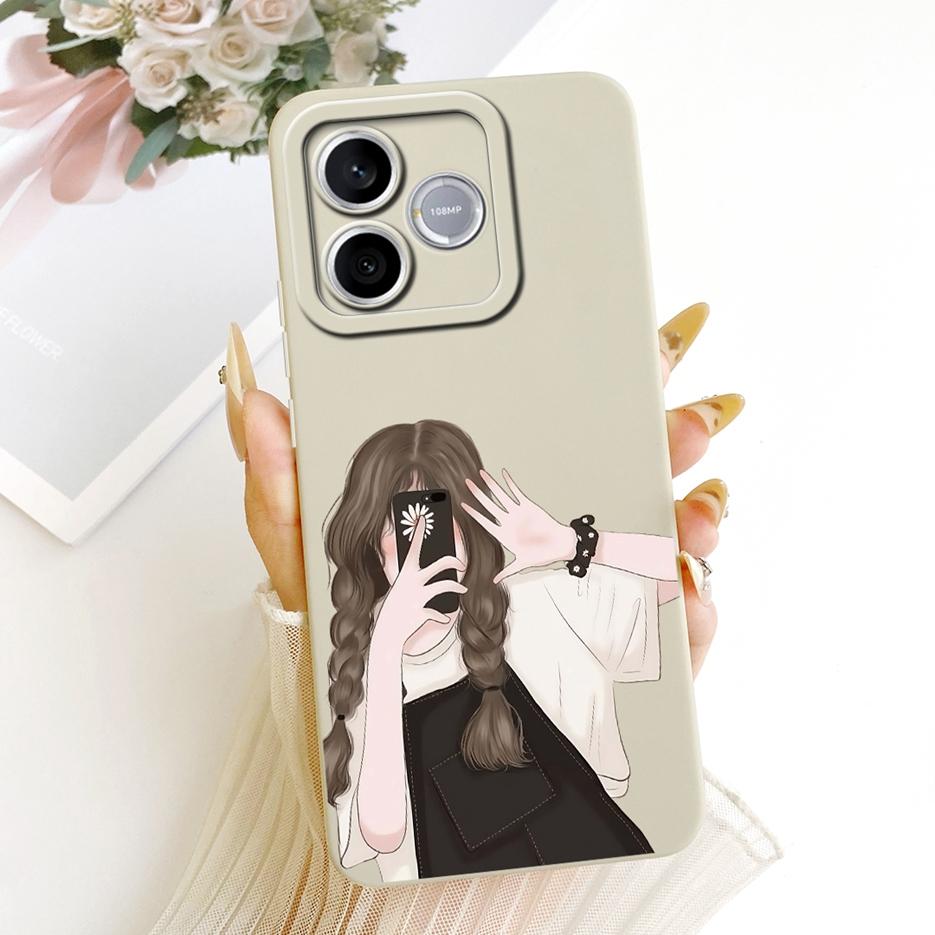 For Honor 600 Lite Case LNA-NX1 Cute Funny Cartoon Cover Shockproof Soft Silicone Case For Honor 500 Smart Honor600 Lite 5G Bags