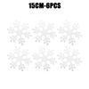 Christmas Decoration Foam Snowflake Christmas Tree Hanging Garland Hanging Decoration Gift 2025 New Christmas Supplies