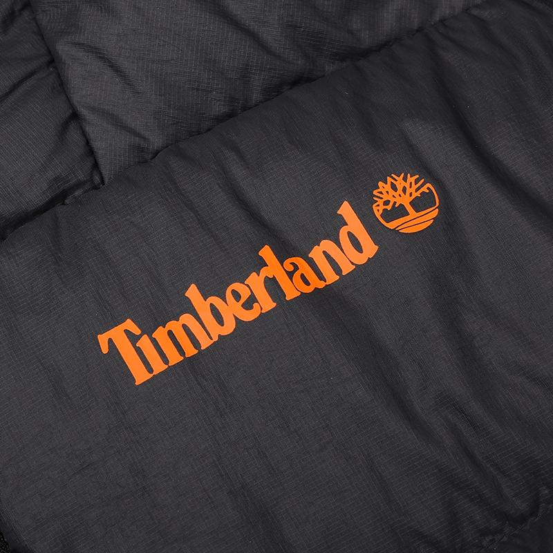 Timberland Giacca Imbottita in Piuma con Cappuccio Resistente all'Acqua Uomo Giacca Nera A5M6P-001
