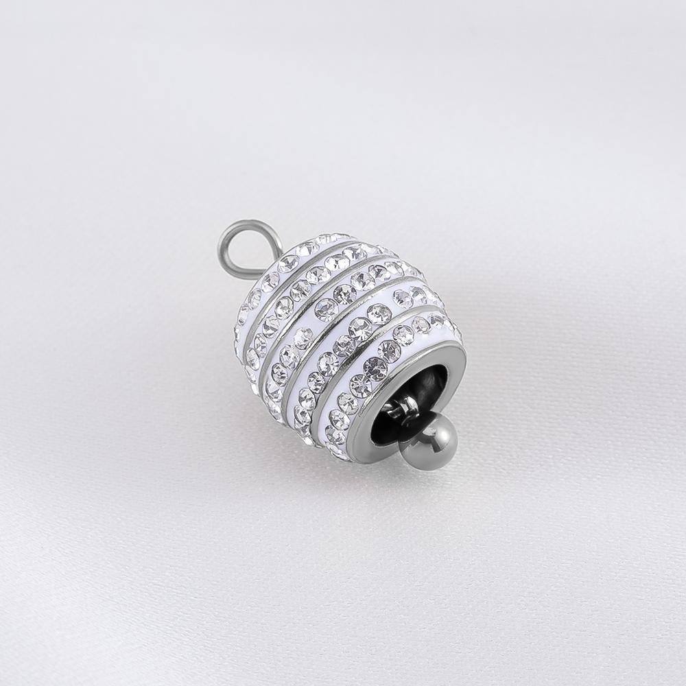 5pcs Stainless Steel Golden Bell Pendant Daisy Flower Charm DIY Necklace Bracelet Jewelry Making Material Needle Thread Supplies