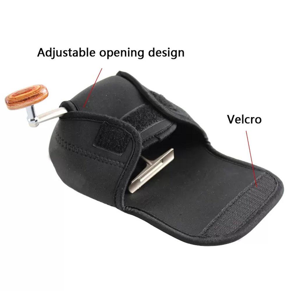 Fishing Reel Cover Protective Bag Trolling Spinning Reel Baitcasting Fishing Protective Case Pouch Sleeve Fishing Bags 3 Size