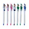 7Pcs Retractable Ballpoint Pen Doctor Nurse Ballpoint Pen Write Smoothly Novelty Writing Pens for Hospital School Office