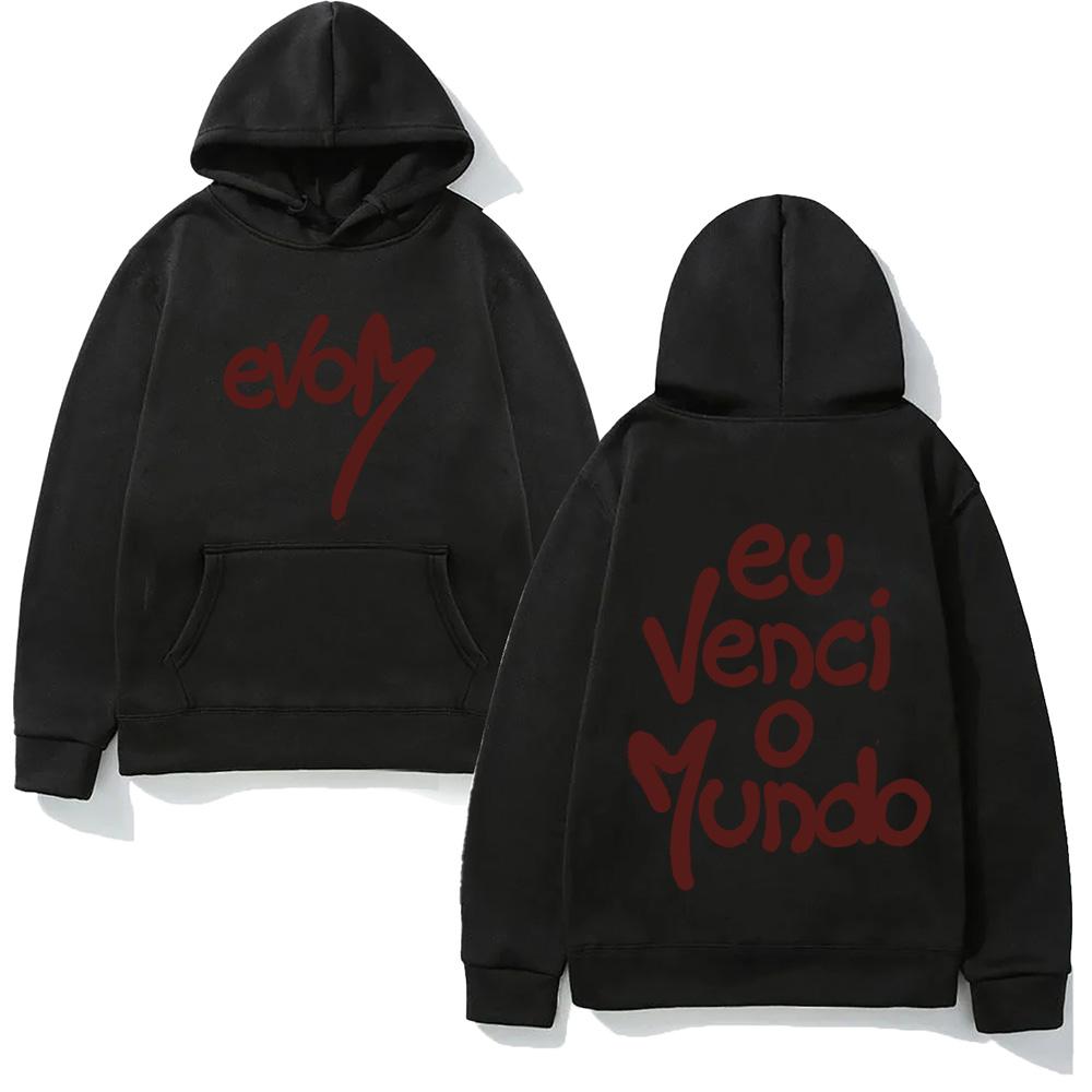 EVOM - Veigh Merch 2025 NEW Hoodie Graphic Print Punk Sweatshirt High Quality Popular Clothing Unisex Pullovers