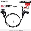 TANKE MTB Hydraulic Disc Brake Set 160mm Oil Pressure CNC Caliper Clamp Front Rear A/B-Pillar Handle Bicycle Upgrade Parts