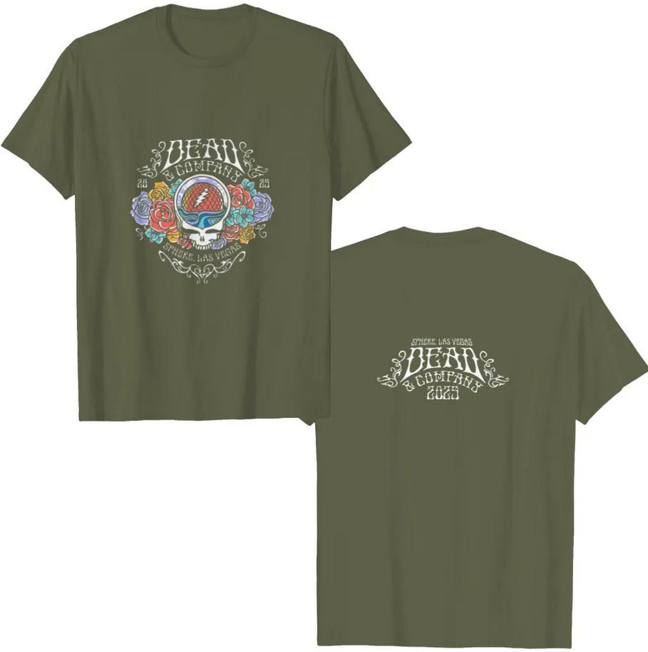 

Dead and Company 2025 Concert Shirt – Sphere Las Vegas Heavyweight Tour Tee S