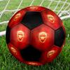 Arsenal Football Club Pallone da Calcio Colorato Per Tutte le Età Cucito a Macchina PVC Pronto per la Competizione Resistente Alto Rimbalzo.TAGLIA5