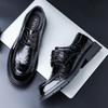 2025 New First-layer Cowhide Business Commuter Shoes Derby Shoes Men's Leather Shoes British Style Round Head Men's Trend Versatile