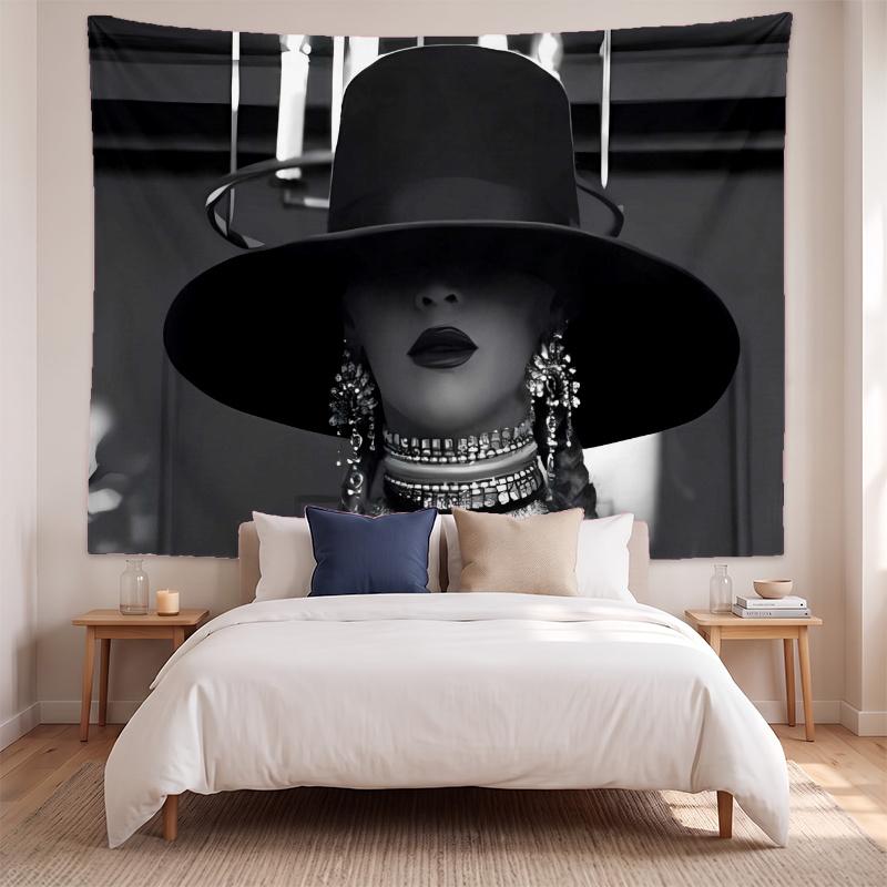 Beyoncé (28) Kunst Væghængt Gobelin til Hjemmet Soveværelse Stue Indretning Fantastisk Gaveidé