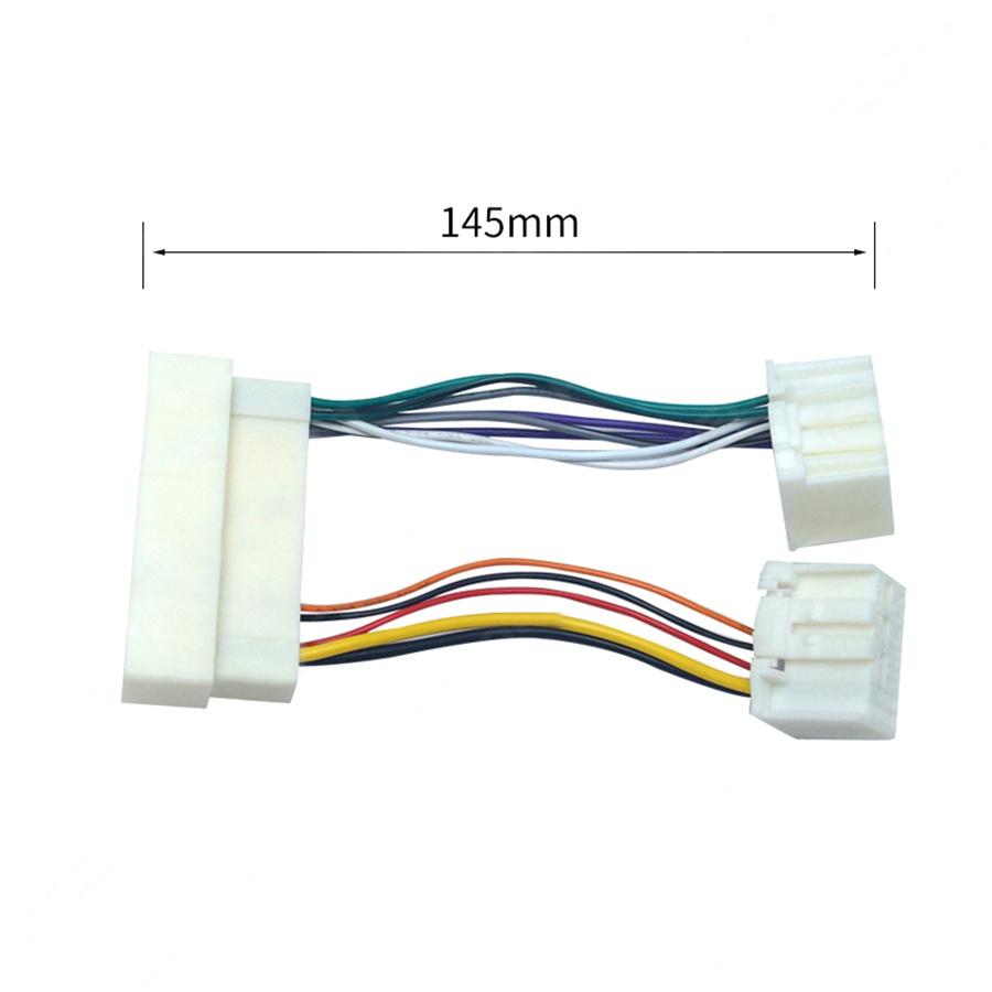 

Автомагнитола 13-контактный + 60-контактный штекер/гнездо Адаптер жгута проводов для KIA K2/K3/K4