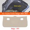 For Toyota Crown Kluger 2026-2026 Car Trunk Door Anti Kick Pad Tailgate Anti-Scratch Protector Cargo Liner Interior Accessories