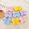 Children's Silicone Bag Cute Butterfly Single-shoulder Bag Girls' Candy-colored Bow Cross-shoulder Bag Kids Small Coin Purse New