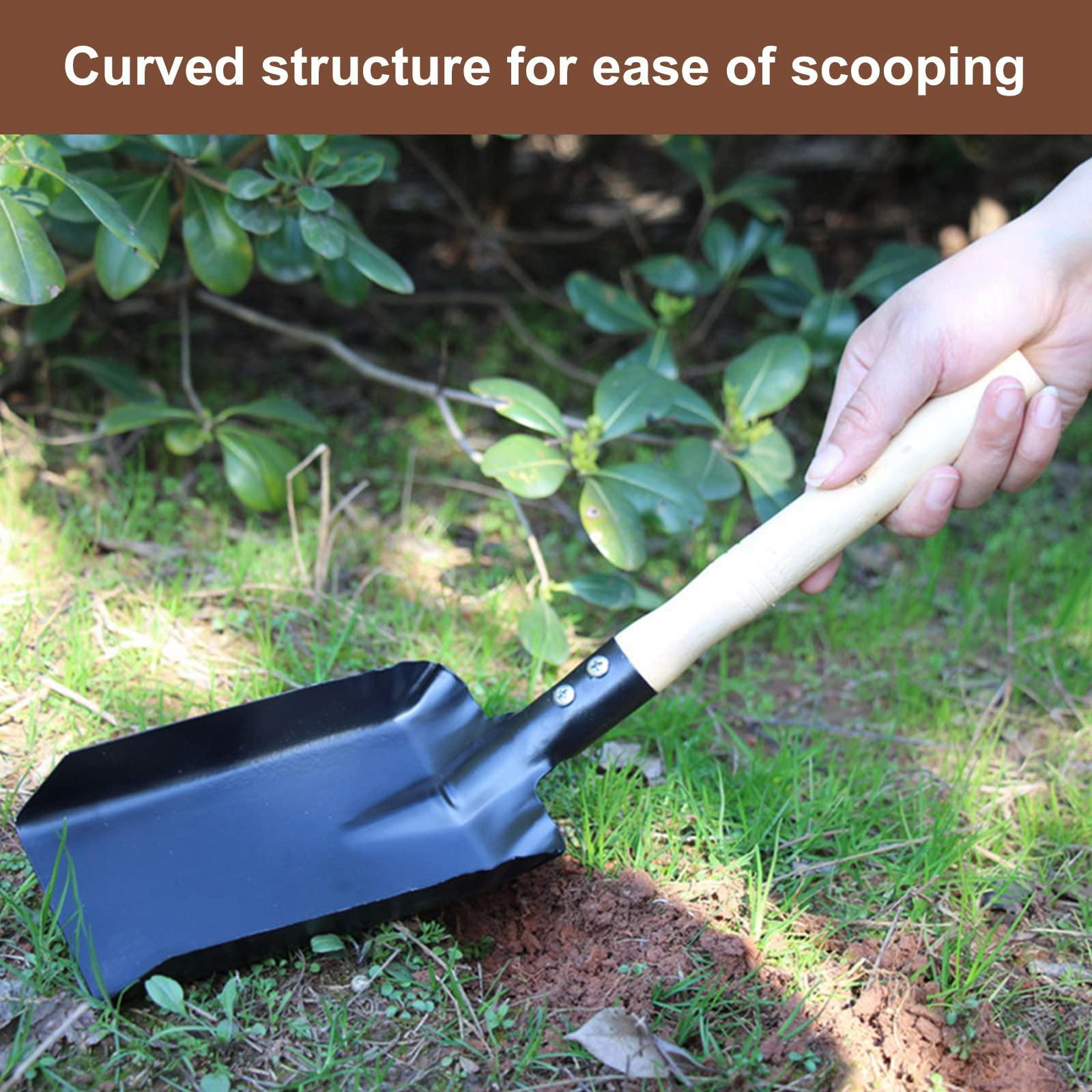 

Садовый пепел Мини-инструмент Цветочный горшок из железа Эргономичной формы Легкий для камина S