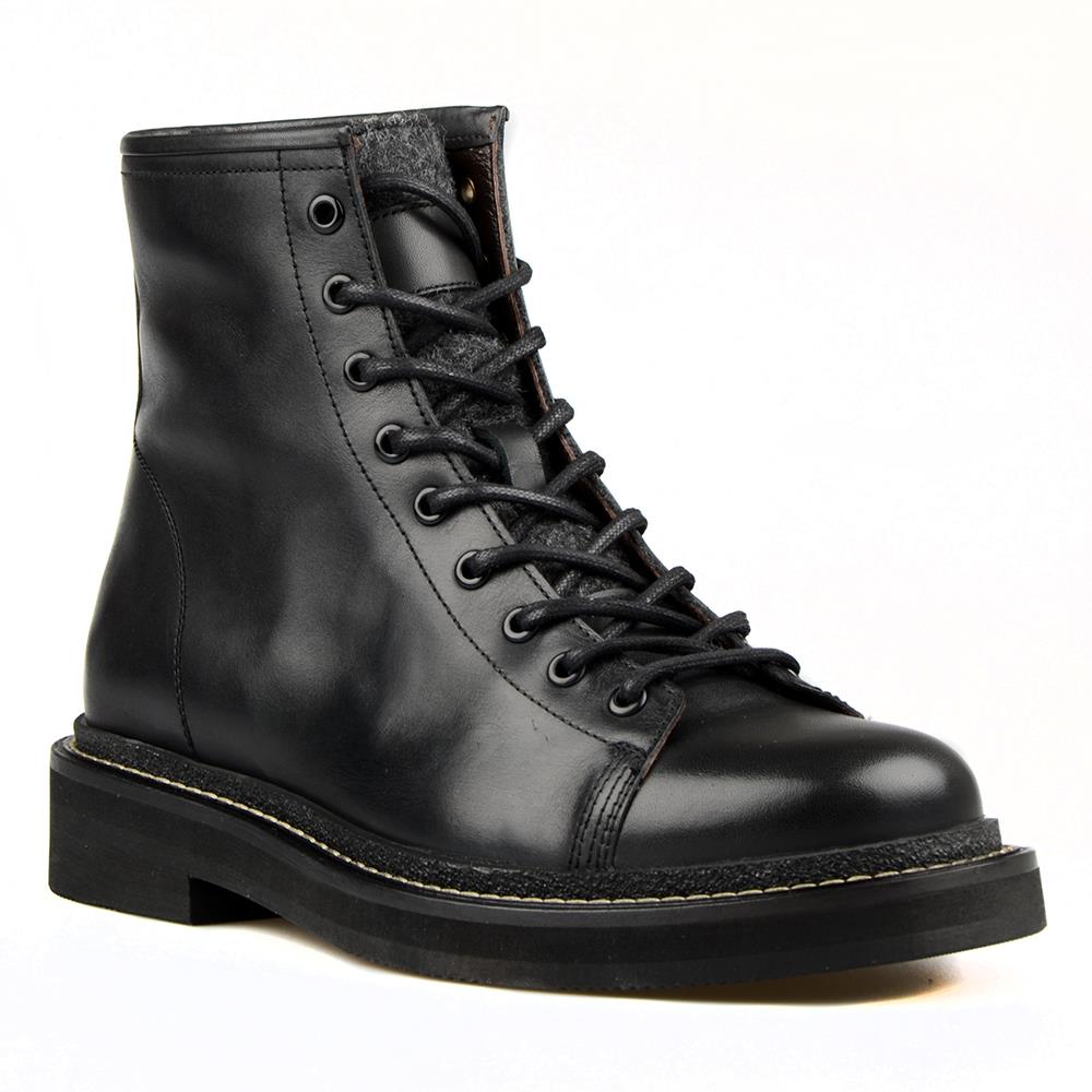 FootCourt, botas de moto de cuero negro para hombre, botas de combate, botas  Punk góticas, botas tácticas militares del ejército, zapatos de montar  hechos a mano comprar a buen precio — entrega