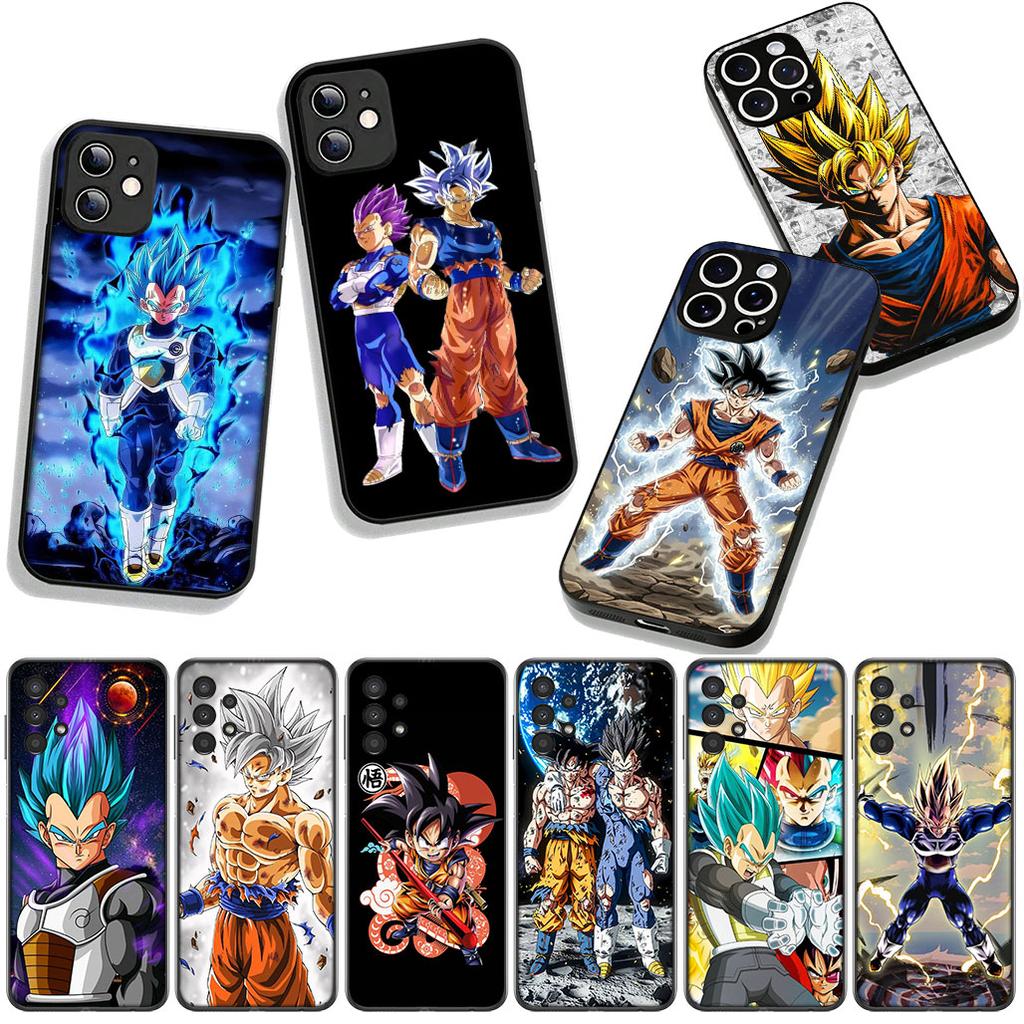 Phone Cover Cartoon Dragon Gokus Ball Vegeta for Apple iPhone 16 15 14 Plus 13 12 Mini 17 Pro Max + ProMax 16E Air 15+ Case