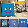 Game Slime Morimori Dragon Quest Pillow Case Fashion Square Pillowcase Bedroom Sofa Room Ins Decoration Leisure