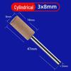 3mm Shank Pneumatic Electric Grinder Set with Cowhide Polishing and Cylindrical Bullet Shape Heads