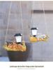 Solar LED Hanging Squirrel & Sloth Garden Light - Outdoor Decorative Cartoon Animal