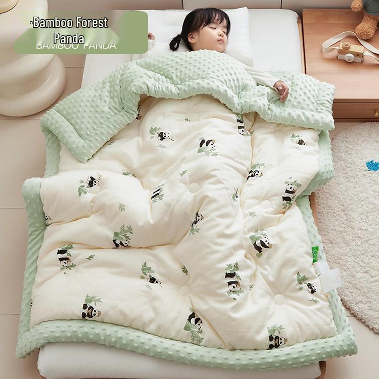 

Детское одеяло из чистого хлопка класса А, двухслойное, для сна и детского сада - Осень/Зима 110x150cm Winter Quilt 3.4lb