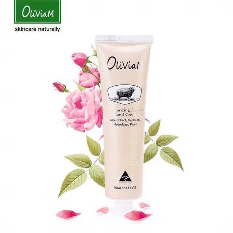 OLIVIAM Rose Scent Lanolin Hand Cream