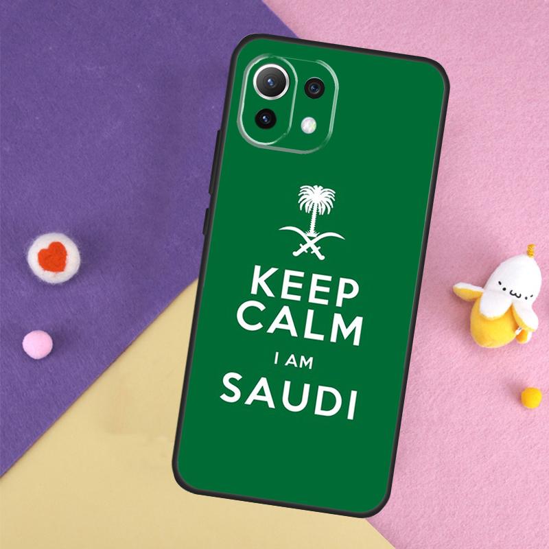 Saudi Arabia Flag Case For Xiaomi 15 13 14 Ultra 14T 11T 12T 13T Pro POCO X7 Pro X3 X5 X6 F5 F6 M6 Pro Cover