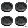 2/4Pcs Black Plastic Money Boxes Stopper Cover Money Saving Box Piggy Bank Closure Plug Stopper Cover Replacement