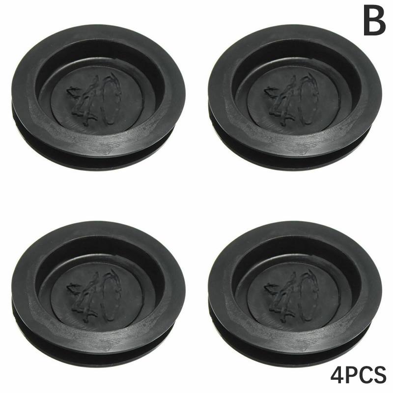 2/4Pcs Black Plastic Money Boxes Stopper Cover Money Saving Box Piggy Bank Closure Plug Stopper Cover Replacement