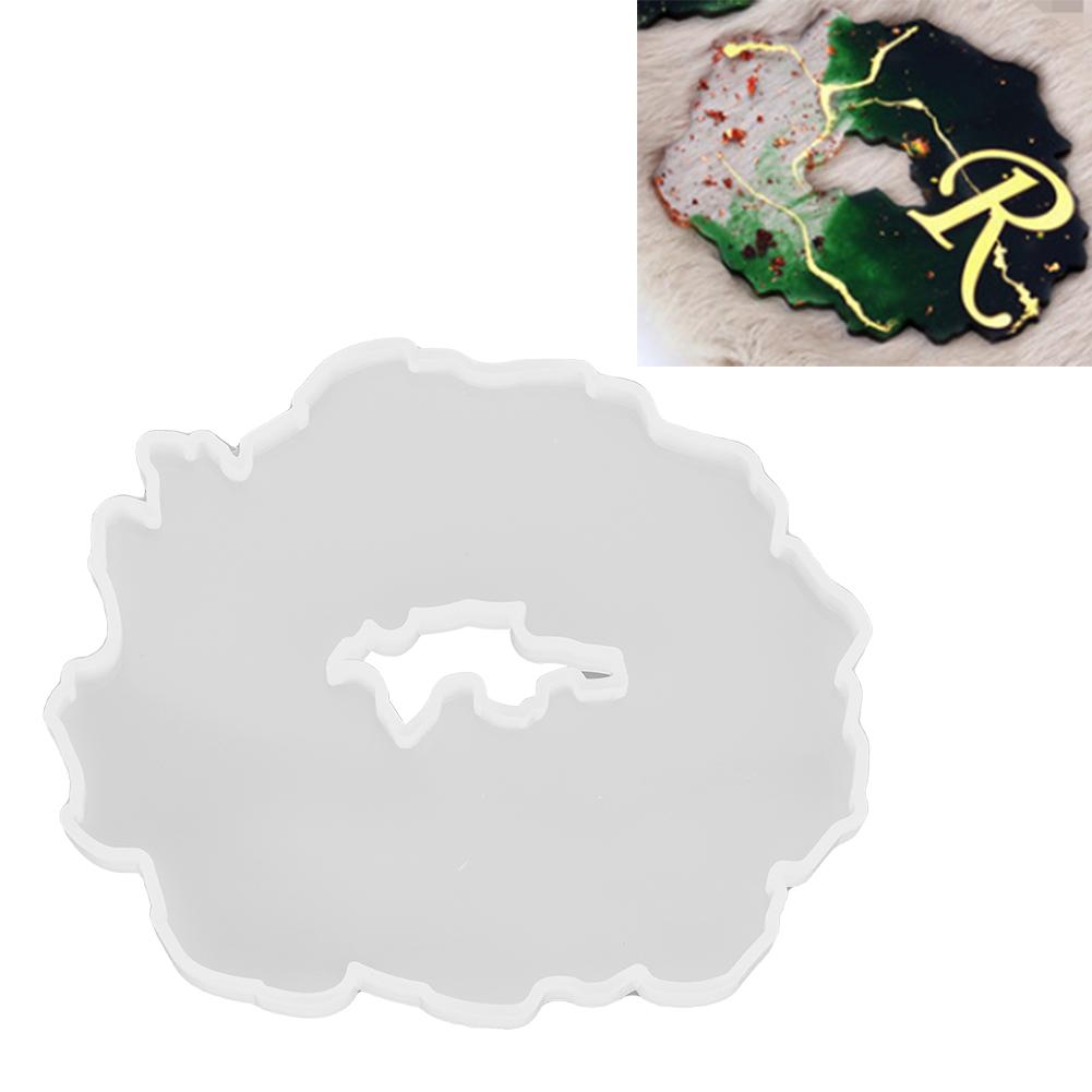 Silicone Coaster Making Mould DIY Craft Decorative Crafts Coasters Tray Base MoldType 3