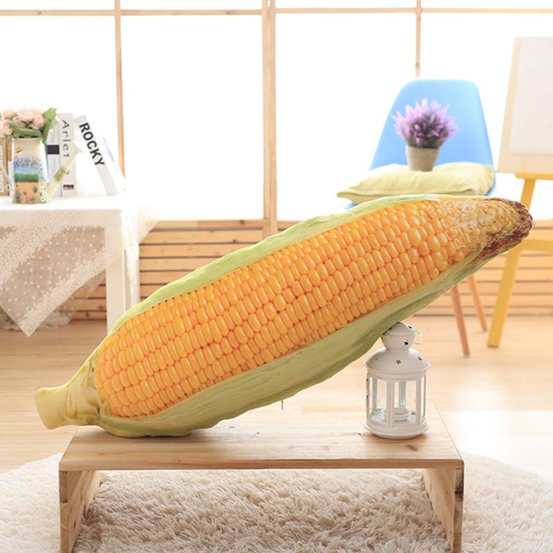 Plush Simulation Corn Toys Cute Bolster Pillow Dolls As Xmas Gifts for Children