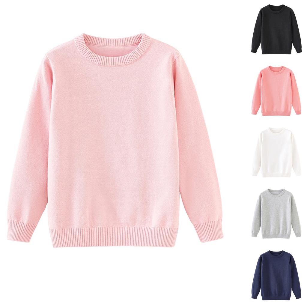 Children's Fashion Casual Cardigan Knitted Long Sleeve  Top