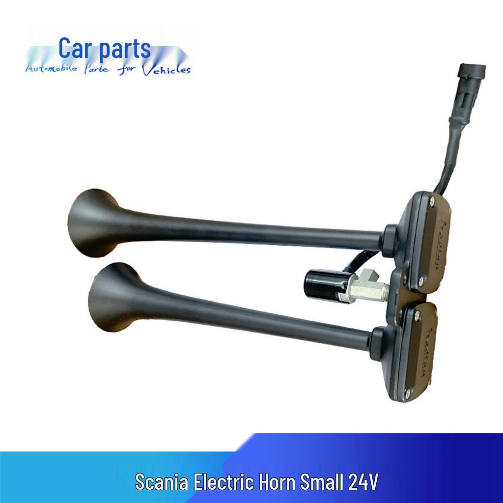 24V Hadley Dual-Tone Air Horn for Truck: High & Low Tone Electric Control