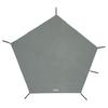 DOD Grand Sheet (1-Person/Pentagon) for Riders One-Pole Tent & Musha Tent with Setup Guide GS1-820-GY Gray, 1-Person, Pentagon