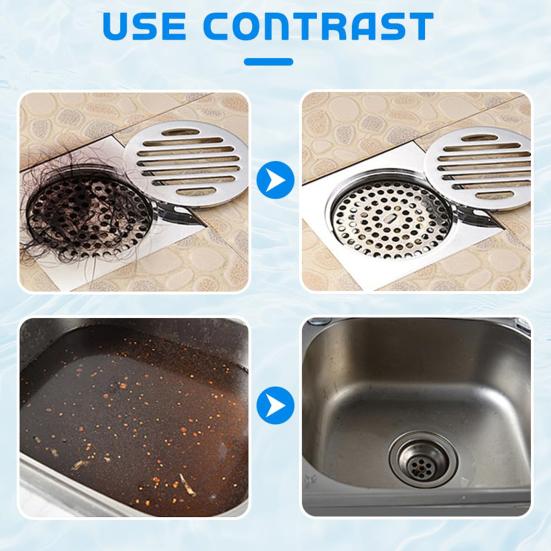 Záchodový tlumič Vlasový tuk Mýdlové usazeniny Záchodový čisticí prostředek Sada Kuchyň Koupelna Odblokovač odpadu Rozpouštědlo tuku v potrubí