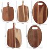 Kitchen Tool Hangable Wooden Chopping Blocks Exquisite Convenient Pizza Tray Natural Solid Wood Cheese Board Dining Room