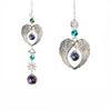 Crystal Angel Wings Wind Chime Sun Catcher Diamond Prisms Pendant Hanging Decoration Dream Catcher Home Garden Decor Windchime