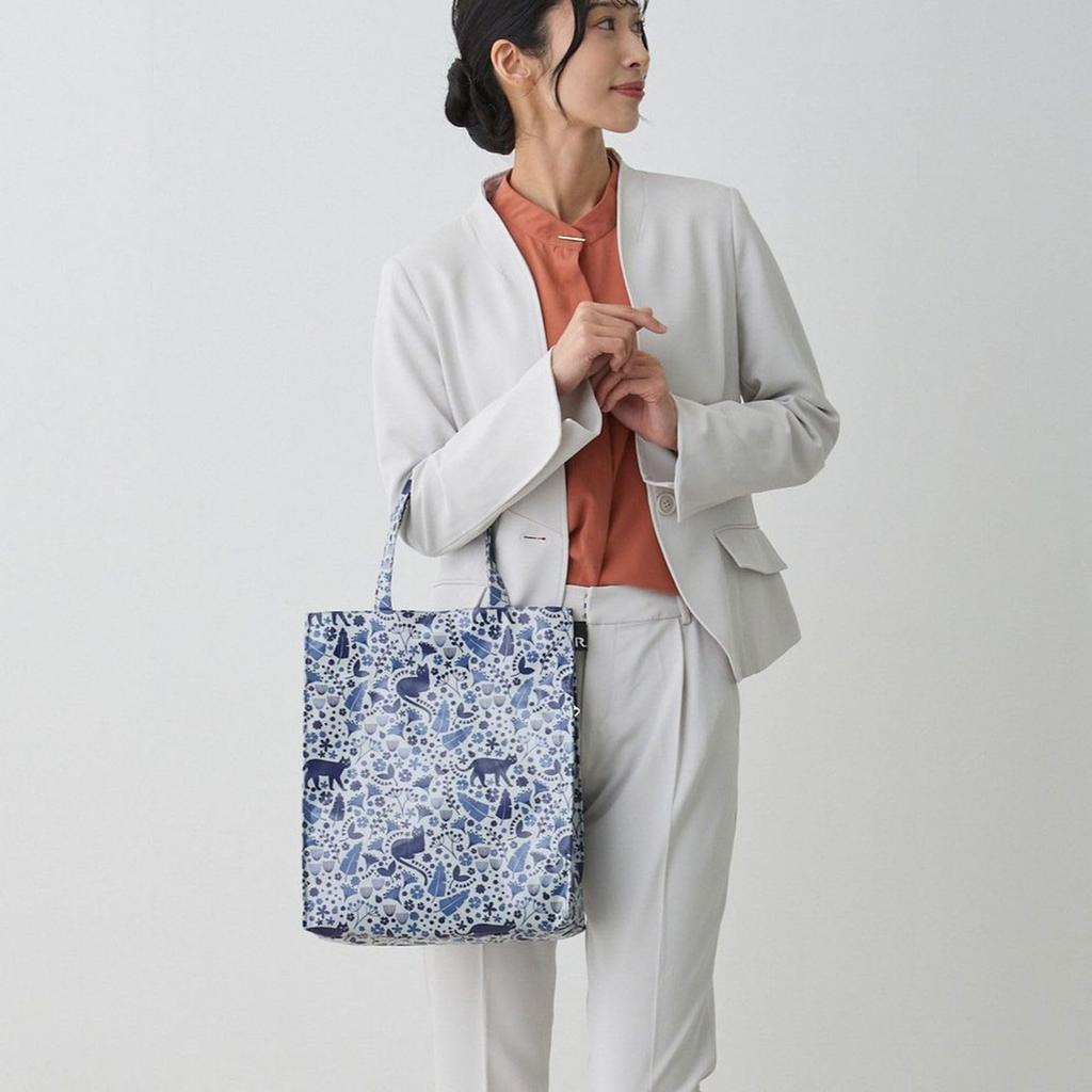 ROOTOTE A4 Tote 1024 02 Catwalk Women's Bag, Sub-Bag, Lined, Freestanding, EU.Arquattle.Laminate-R