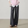 Fashion loose wide-leg pants women's 1116 summer explosion casual trousers high waist thin narrow version versatile straight-leg pants
