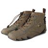 Plus Size Men's High-Top Casual Martin Boots - Warm Cotton Lined for Autumn and Winter