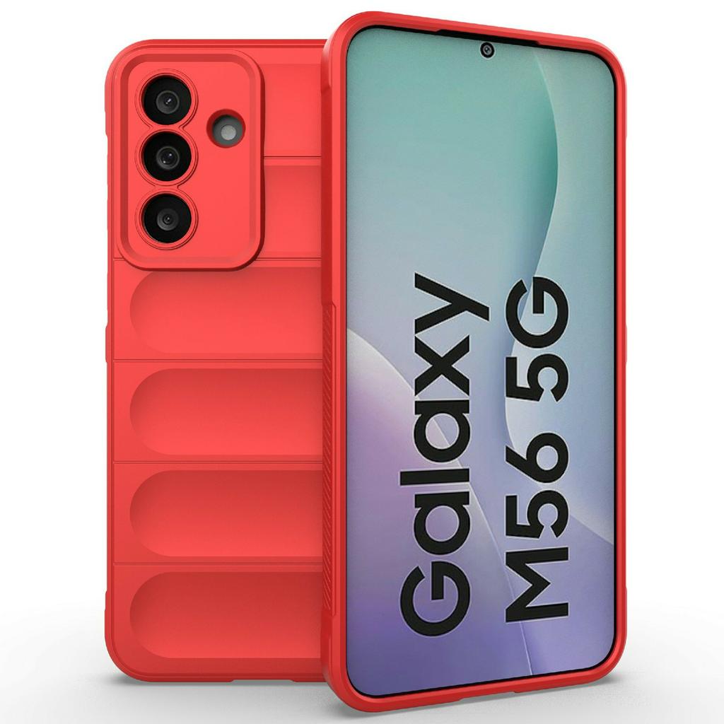 For Samsung Galaxy M56 5G Case Anti-Drop Soft TPU Rugged Phone Back Cover
