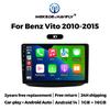 Mercedes-Benz Vito 2010-2015 ile uyumlu: Android Araç GPS Navigasyon MP5 Bluetooth Oynatıcı Carplay ile.