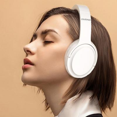 Kablosuz ANC Bluetooth 53 Kulak Üstü Kulaklık Beyaz