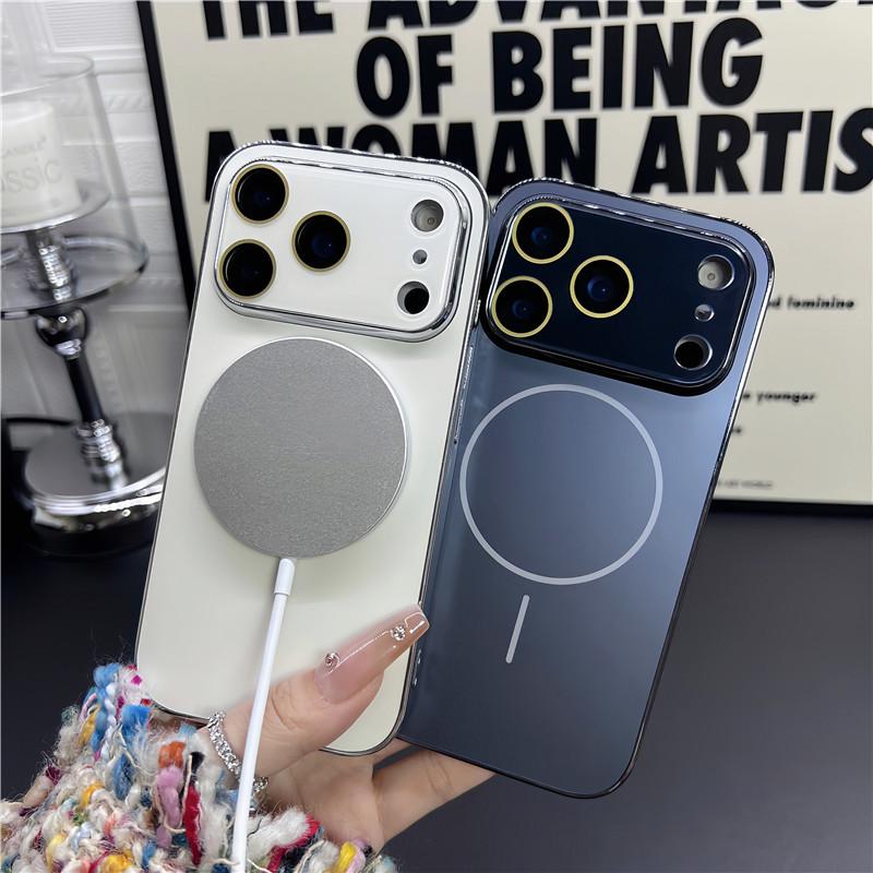 Apple 17 Pro Max Magnetische iPhone 16 Hülle: 15 Farben, Linsenschutz