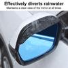 FONKEN 2 pièces universel voiture rétroviseur pluie sourcil pare-pluie visière en Fiber de carbone pare-neige pare-soleil couverture de pluie voiture miroir accessoires