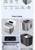 220V Automatic Bullet Ice Maker for Home, Dorm, Camping, Outdoor, Milk Tea, Coffee, or Office