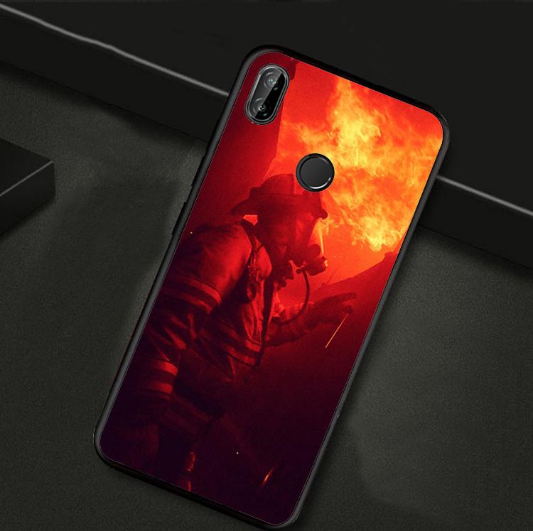 Firefighter Heroes For Huawei Nova 12i 11i 12s 8i 7i Y73 Y70 Y90 Y60 Y72 Y61 Y91 9 10 SE P30 Pro P40 Lite Case