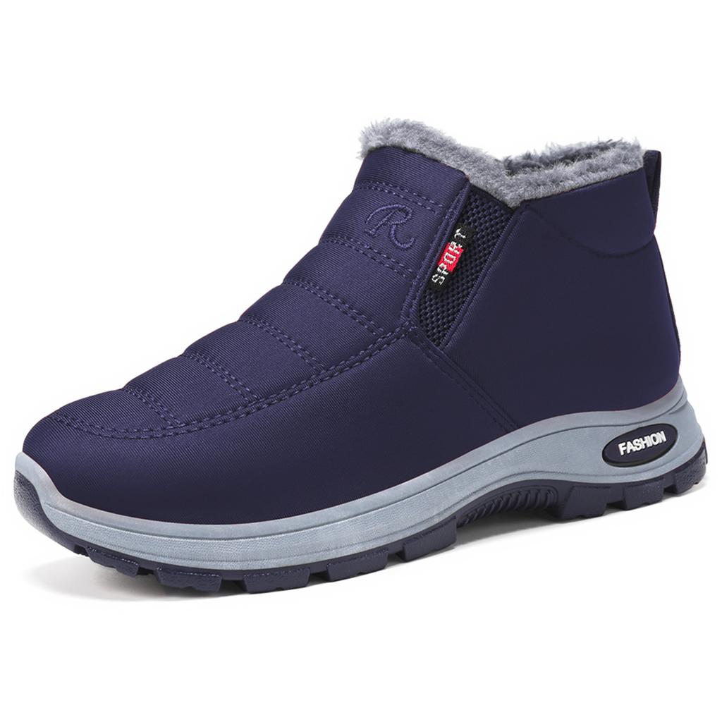 Plus Size 48 Ultra-Warm Winter Boots Unisex - Thick Sole Boots, Ankle Boots with High-Density Lining & Thermal Lock Technology, Winter Boots